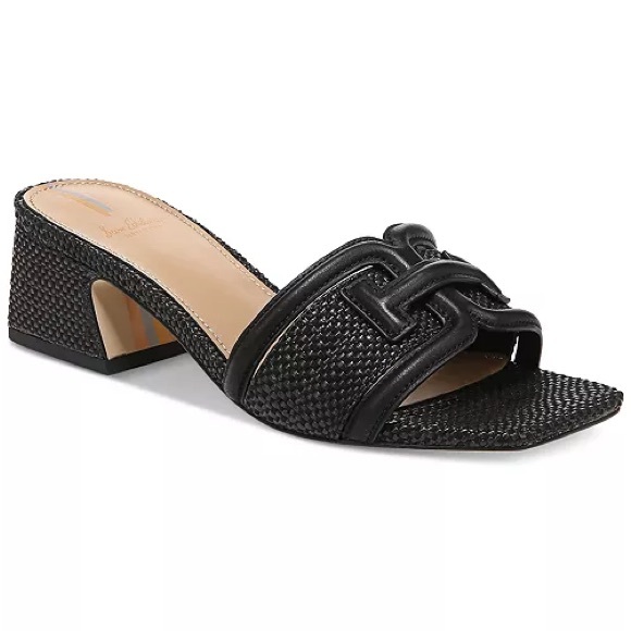 Sam Edelman Women’s Waylon Block-Heel Slide Sandals - Picture 1 of 11
